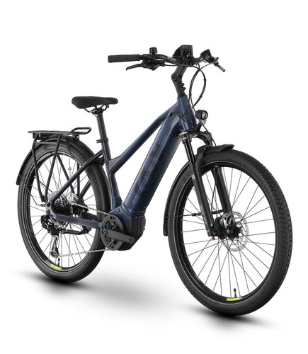 Husqvarna Pather 2 SE Damen 27.5  Pedelec E-Bike Trekking Fahrrad matt blau 2024 55 cm L  E-Trekkingbikes