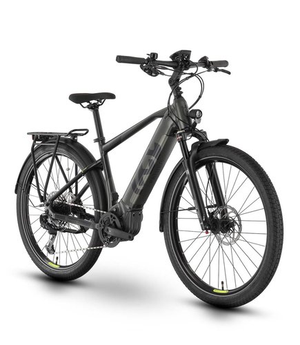 Husqvarna Pather 3 27.5  Pedelec E-Bike Trekking Fahrrad matt schwarzgrün 2024 60 cm XL  E-Trekkingbikes