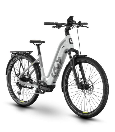 Husqvarna Grand Pather 4 Lowstep 29  Pedelec E-Bike Trekking Fahrrad matt grau 2024 55 cm L  E-Trekkingbikes