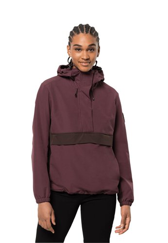 Jack Wolfskin Bernauer Halfzip Women Softshelljacke Damen L winter grape winter grape