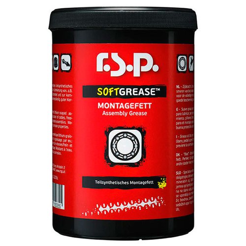 R.s.p R.s.p Soft Grease 500ml Rot,Schwarz
