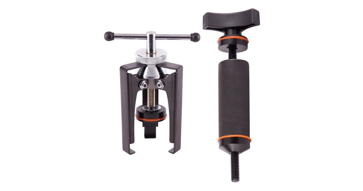 Super B Campagnolo Puller And Bearing Installation Set Schwarz