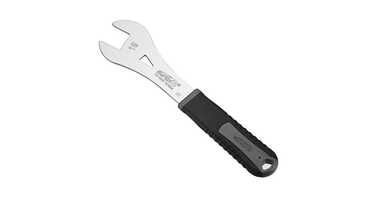 Super B Professional Hub Cone Wrench Schwarz 13 mm