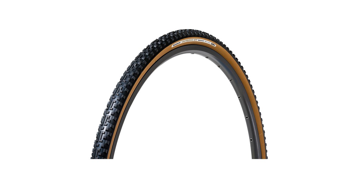Panaracer Gravel King EXT TLC Folding Gravel Tyre 700 x 35C Black/Brown