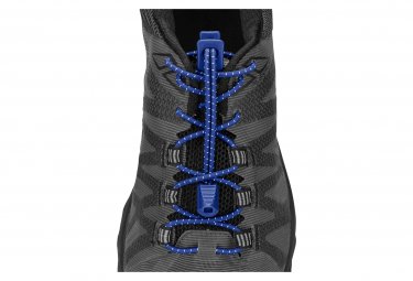 Nathan reflective run laces blaue schnursenkel