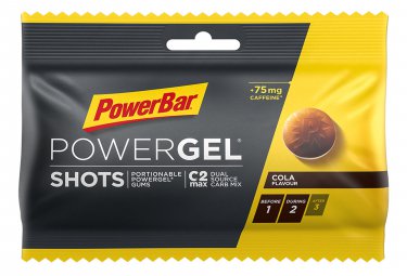 Powerbar kaugummi powergel shots 60gr cola