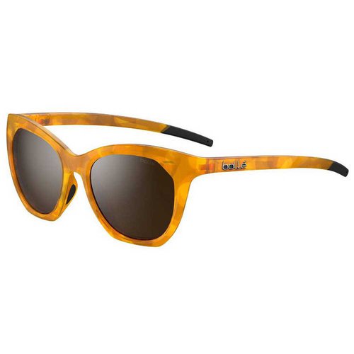 Bolle Prize Polarized Sunglasses Orange HD Polarized Brown GunCAT3
