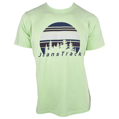 Jeanstrack Fir Short Sleeve T-shirt Grün XS Mann