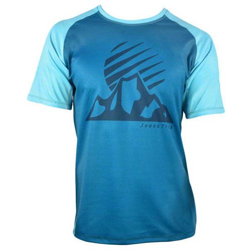 Jeanstrack Ridge Short Sleeve T-shirt Blau M Mann