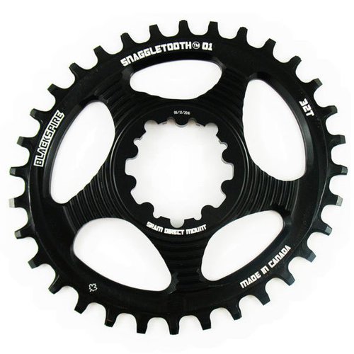 Blackspire Oval Sram Direct Mount Gxp 6 Mm Offset Chainring Schwarz 30t