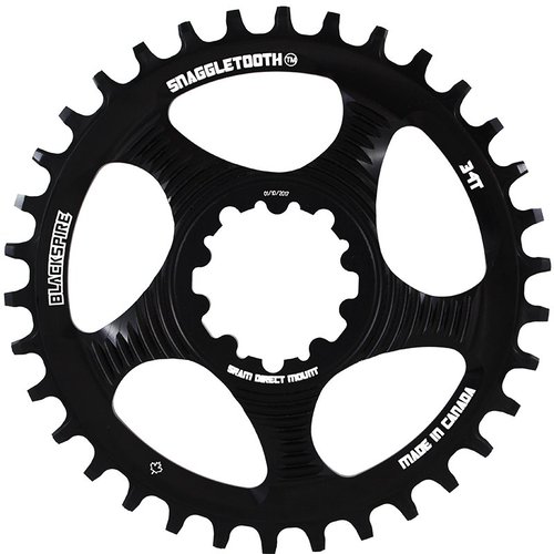 Blackspire Sram Direct Mount Gxp 6 Mm Offset Chainring Schwarz 30t