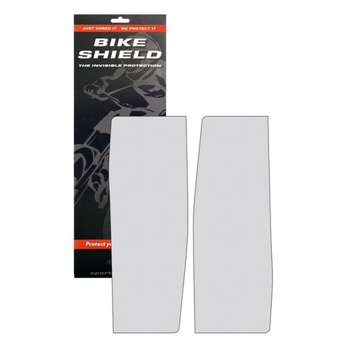 Bikeshield Fork Guard Stickers Weiß