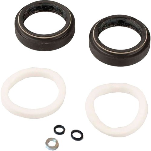 Racingbros Lycan Wiper Rimless Fork Seal Kit For Foxrock Shoxmaguramanitoux-fusionspecialized Aft Schwarz 32 mm