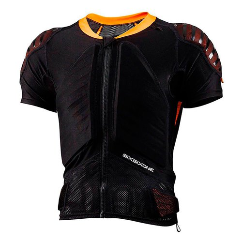 Sixsixone Evo Protective Jacket Short Sleeve Schwarz S