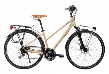Bicyklet colette women city bike shimano acera altus 8s 700 mm ivory glossy