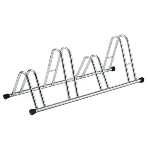 Andrys Eco Line 4 Places Bike Stand Silber