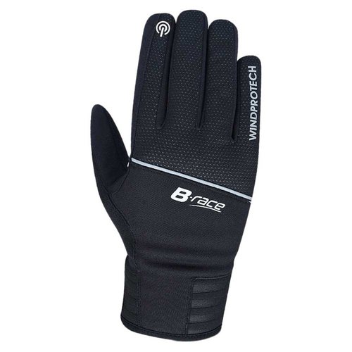B-race B-race Windprotech Long Gloves Schwarz L Mann