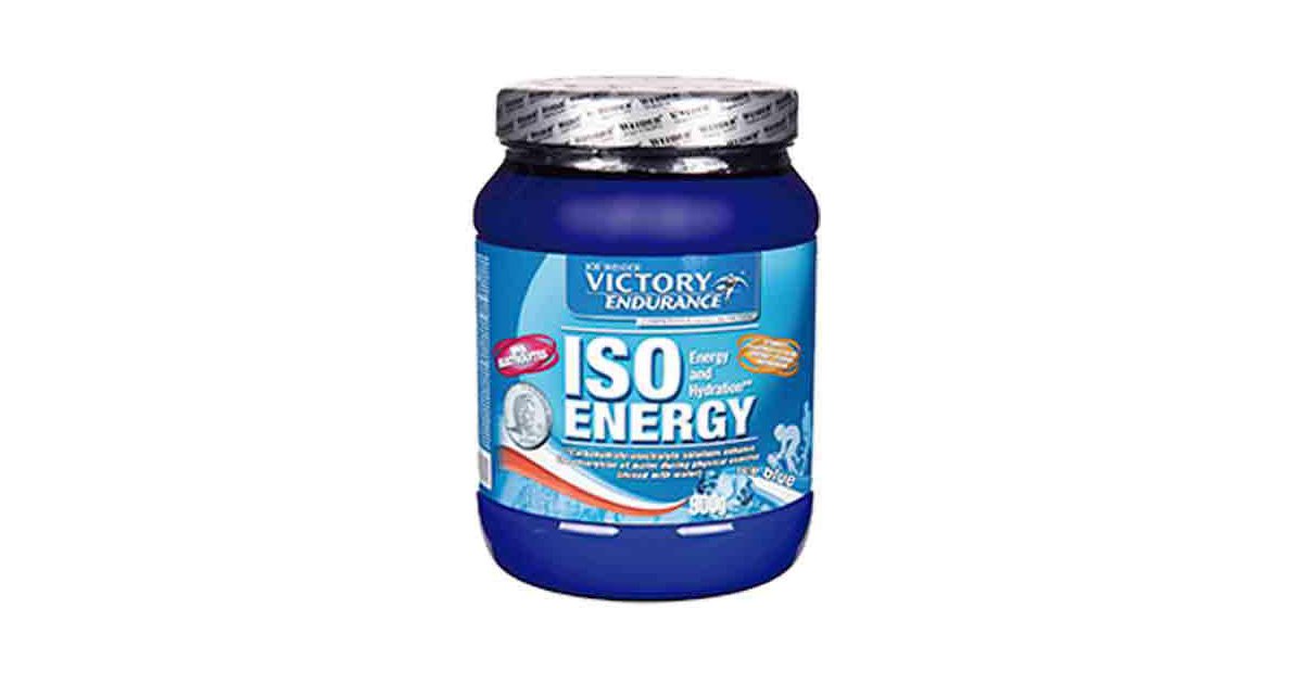 Victory Endurance Iso Energy 900g Lemon Powder Blau