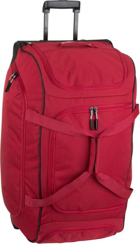Travelite Kick Off Rollenreisetasche XL  in Rot (120 Liter), Reisetasche mit Rollen