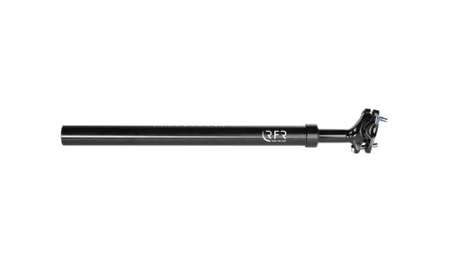 Rfr gefederte Fahrrad Sattelstütze 27.2mm  30.9mm  31.6mm x 400mm schwarz 31.6mm x 400mm 90-120kg