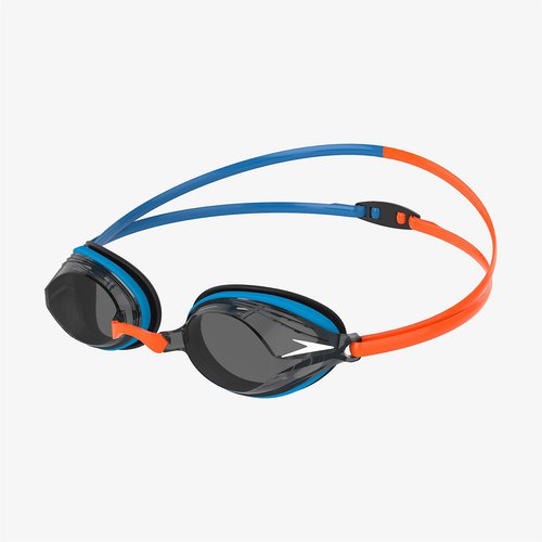 Speedo Vengeance Schwimmbrille für Erwachsene Orange/Blau