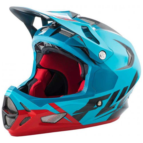 Fly Racing Werx Downhill Helmet Blau XL