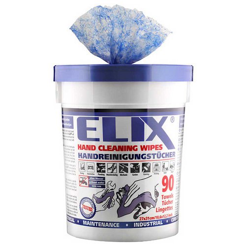 Elix Cleaning Wipes 90 Units Blau