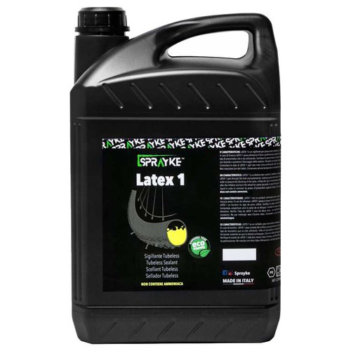 Sprayke Latex 1 Tubeless Tyre Sealant 5l Schwarz
