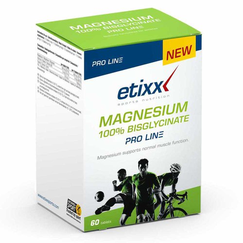 Etixx Magnesium 100 Bisglycinate Pro-line 60 Units Weiß