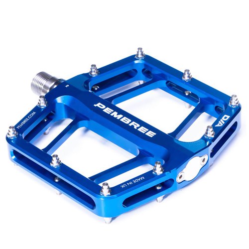 Pembree D2A Flat MTB Pedals Blue