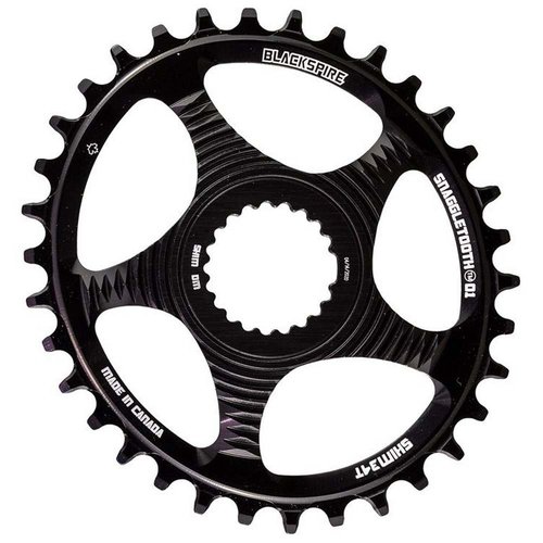 Blackspire Shimano 9100 Direct Mount Oval Chainring Schwarz 34t