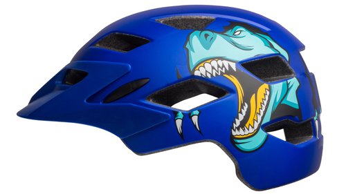 Bell Sidetrack Youth t-red matte blue