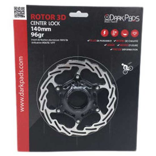 Darkpads Rotor 3d Cl Disc Brake Silber 180 mm