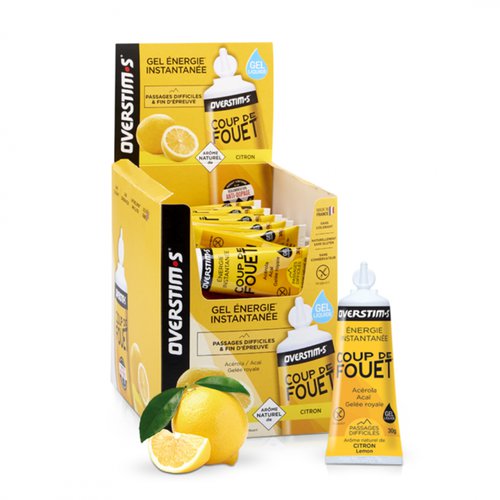 Overstims verstims Coup De Fouet Energie-Gel Zitrone 30g (1 Stück)