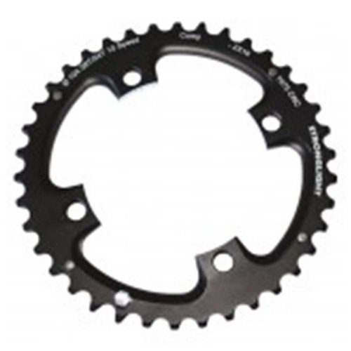 Stronglight 104 Bcd Chainring Schwarz 41t