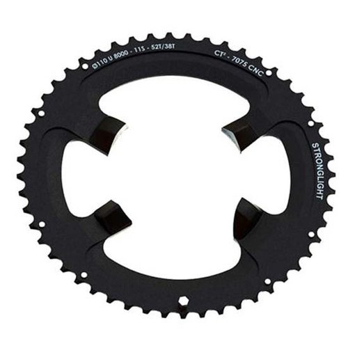 Stronglight Shimano 110 Bcd Chainring Compatible With 49-50t Silber 34t