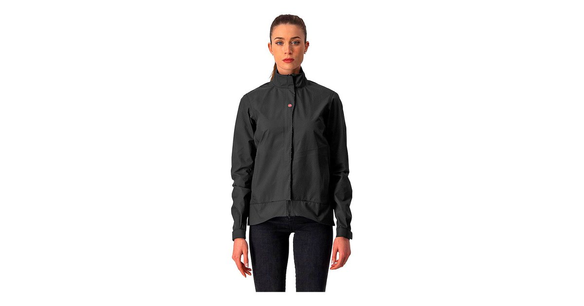 Castelli Commuter Reflex Jacket Schwarz S Frau