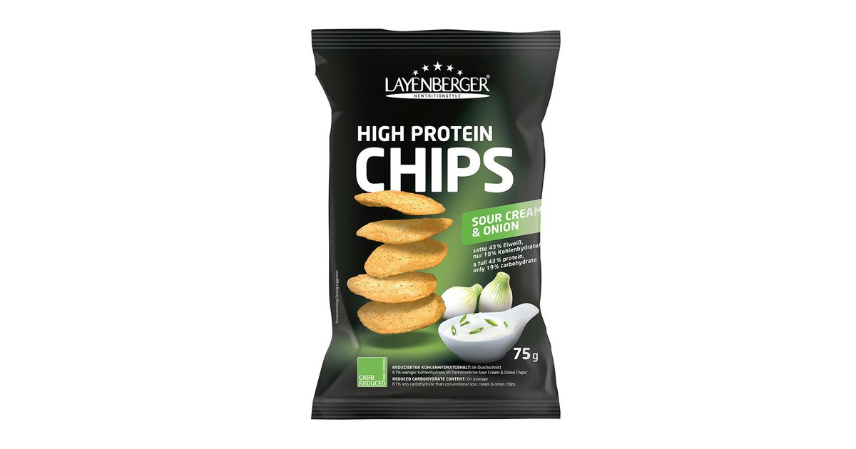Layenberger Layenberger® High Protein Chips Sour Cream & Onion