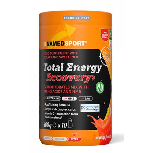 Named Sport Total Energy Recovery 400g Orange Flavor Polvos Golden