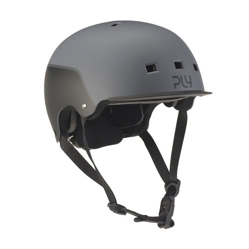 Ply Helmets Plain Urban Helmet Grau 55-58 cm