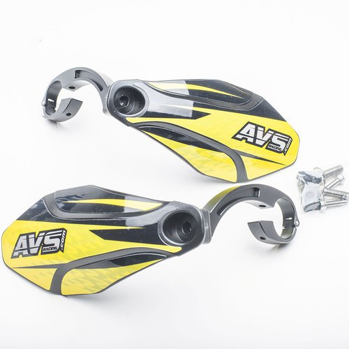Avs Racing Aluminium Pm105-13 Hand Protectors Gelb