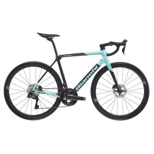 Bianchi Specialissima Pro Racing Team Ultegra Di2 2023 Road Bike Grau 55