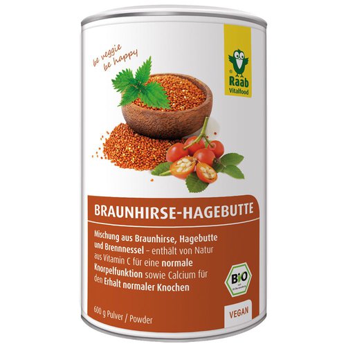 Raab Raab® Vitalfood Braunhirse-Hagebutte