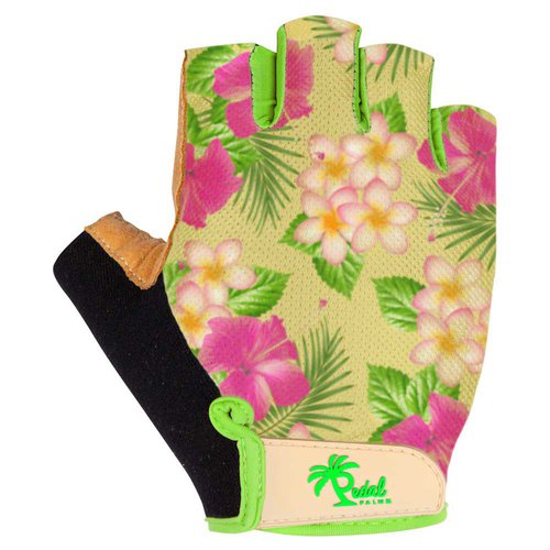 Pedal Palms Aloha Short Gloves Beige L Mann