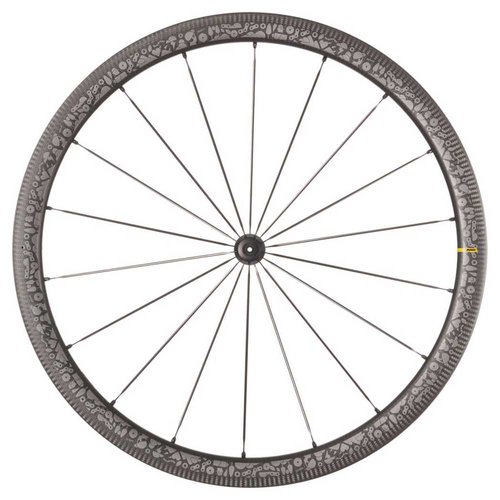 Mavic Cosmic Slr 40 Ltd Carbon Centerlock Disc Tubeless Rennrad-vorderrad