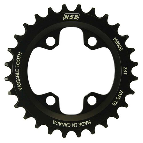 North Shore Billet Xt M8000 96 Bcd Chainring Silber 34t