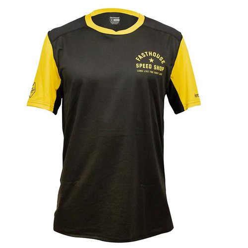 Fasthouse Alloy Star Short Sleeve T-shirt Schwarz L Mann
