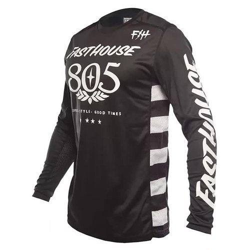 Fasthouse Classic 805 Long Sleeve T-shirt Schwarz S Mann