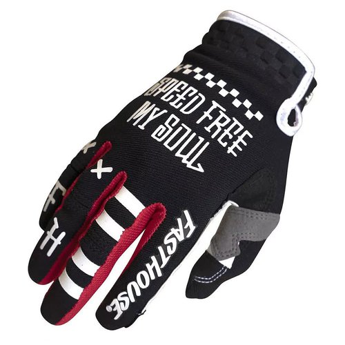 Fasthouse Speedstyle Akuma Long Gloves Schwarz S Mann