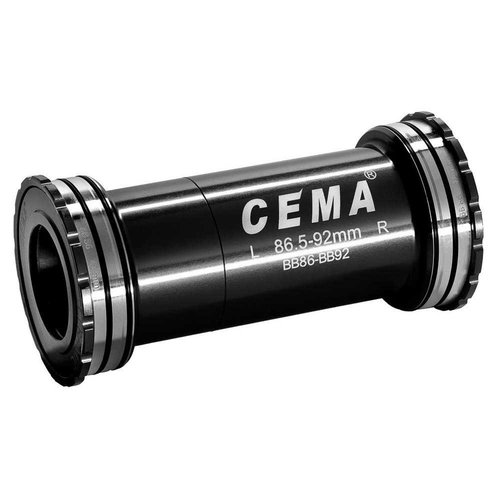 Cema Bb89 Interlock Stainless Steel Bottom Bracket Cups For Shimano Silber 89.5 mm